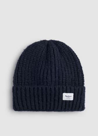 PEPE JEANS Strickmütze 'Zoe' nachtblau