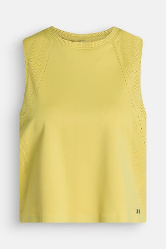 UNDER ARMOUR Top 'Halo Vent' senfgelb