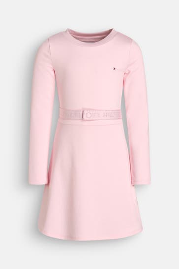 TOMMY HILFIGER Jerseykleid rosa