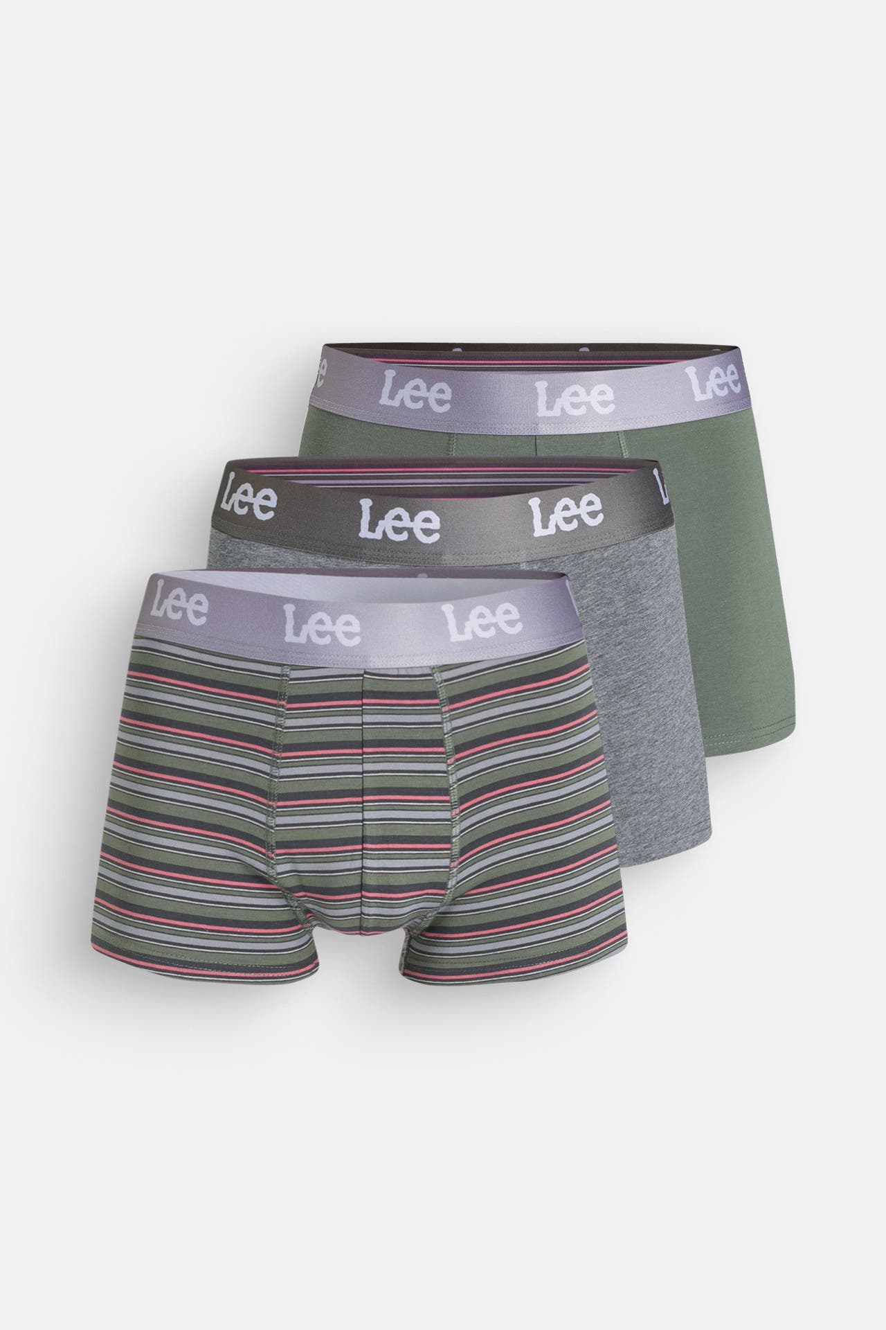 LEE 3er-Pack Boxer Trunks 'Becket' mehrfarbig, Bild 1