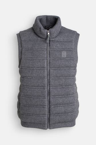 MACKAGE Daunen-Wollweste 'Alan' dunkelgrau