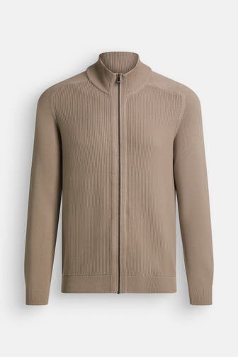 JOOP! JEANS Strickjacke 'Olegor' beige
