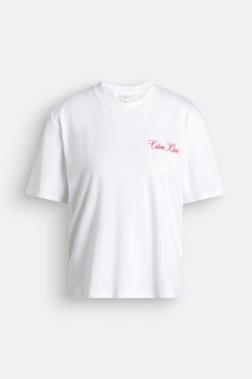 CALVIN KLEIN - T-Shirt weiß