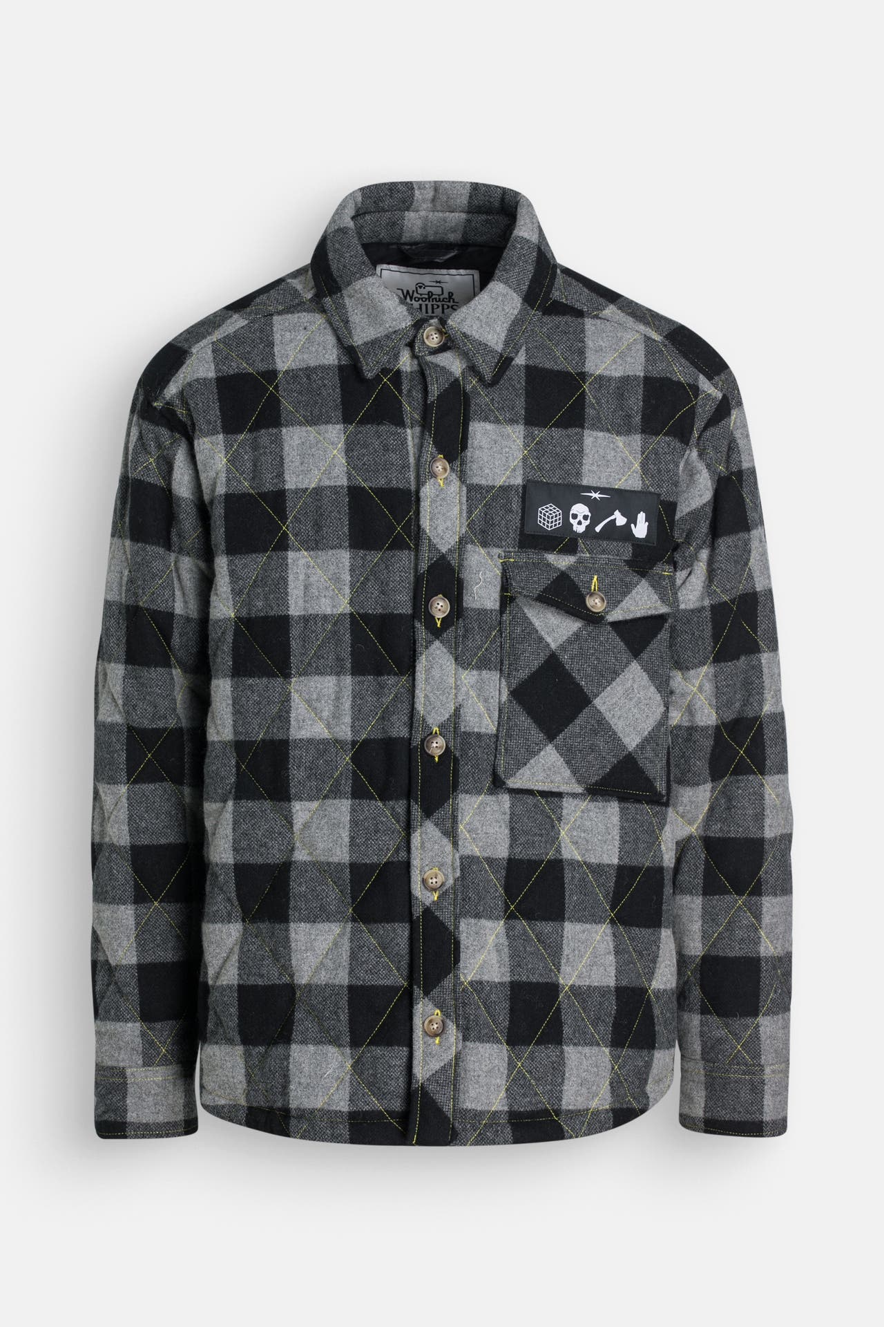 WOOLRICH Woll-Overshirt kariert, Bild 1