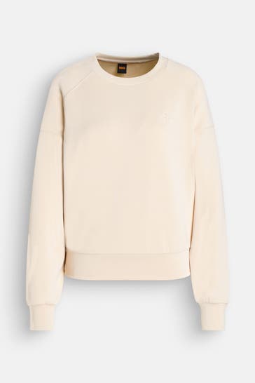 BOSS Sweatshirt 'Eslita' beige