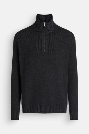 MARC O'POLO Strick-Troyer dunkelgrau