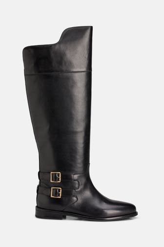 BRONX Lederstiefel 'Fe-lise' schwarz