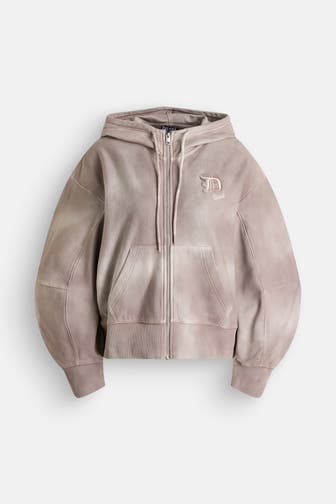 DIESEL Sweatjacke grau