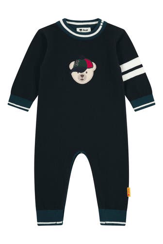 STEIFF Strick-Strampler navy