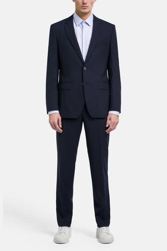 BOSS Wollmix-Anzug 'Jasper' dunkelblau