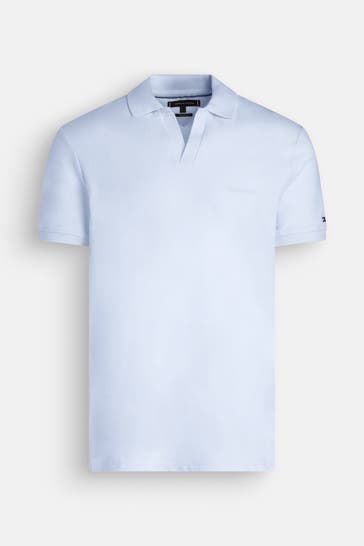 TOMMY HILFIGER Polo-Shirt hellblau