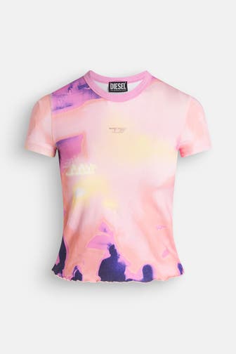 DIESEL T-Shirt gemustert