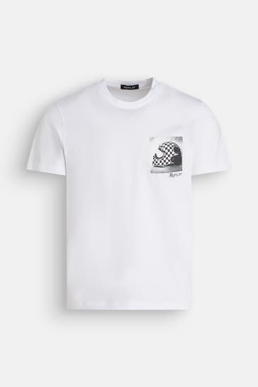 REPLAY T-Shirt weiß