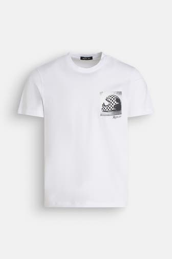 REPLAY T-Shirt weiß
