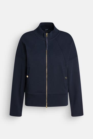 JOOP! Sweatjacke 'Telina' nachtblau