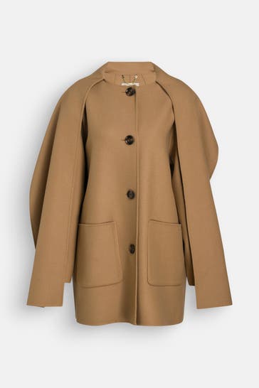 BARBOUR Wollmixmantel 'Clementine' camel