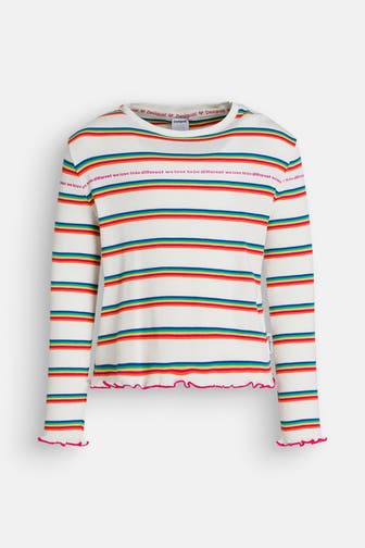 DESIGUAL Langarmshirt gestreift