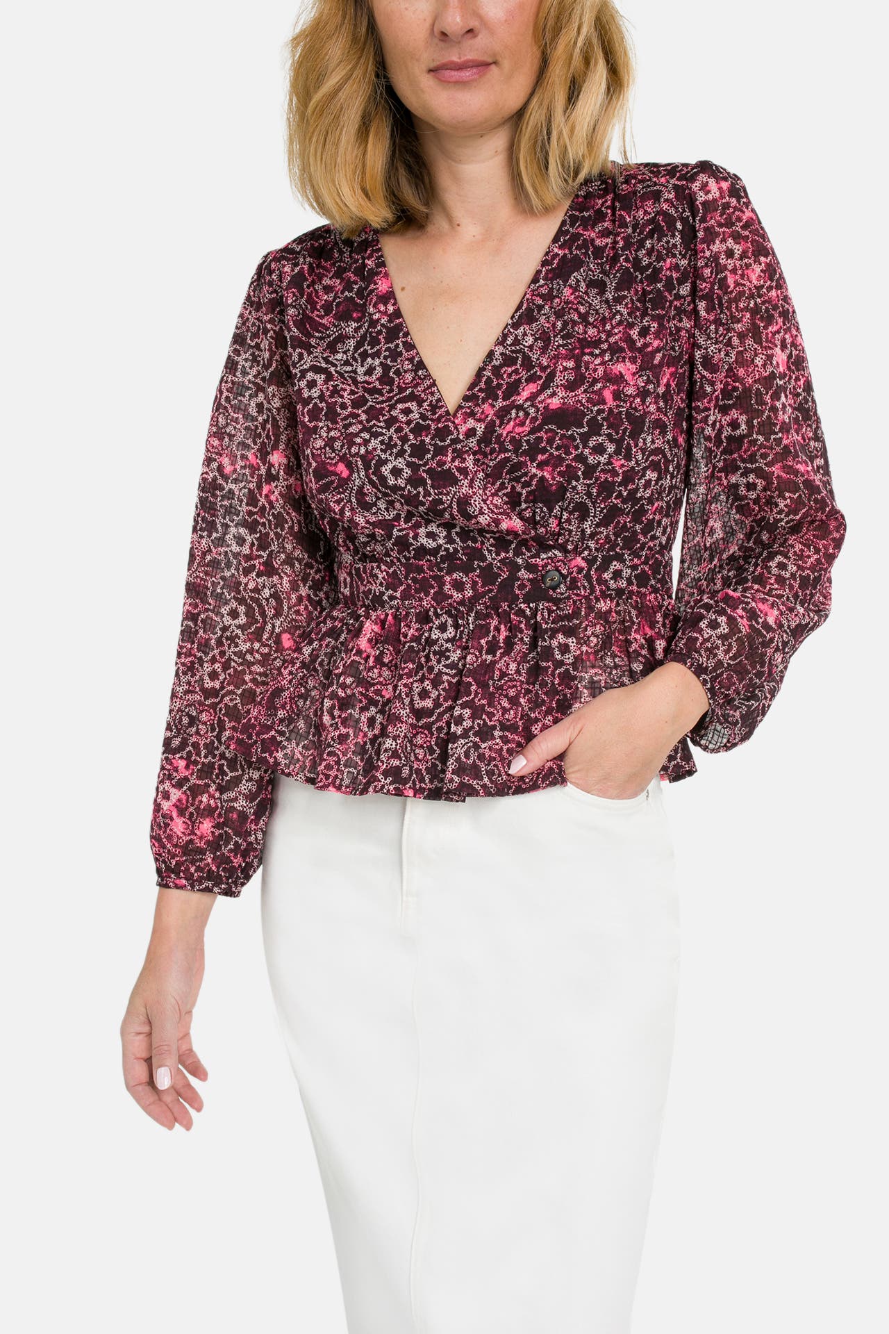 SCOTCH & SODA Casual-Bluse gemustert, Bild 1