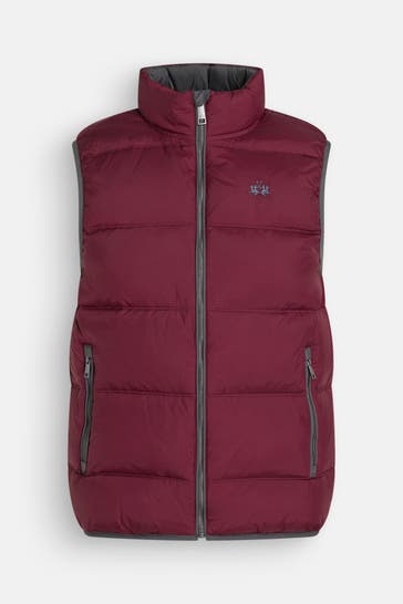 LA MARTINA Weste burgunder