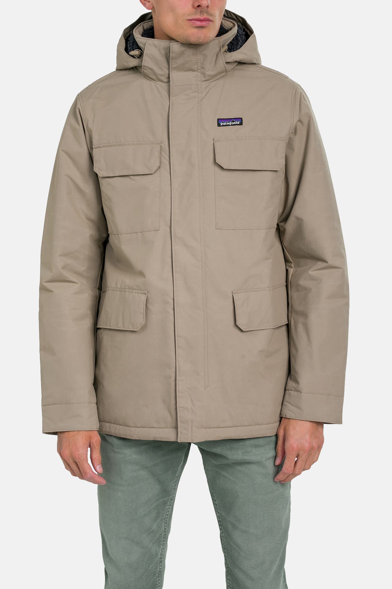 PATAGONIA Winterparka 'Isthmus' grau, Bild 1