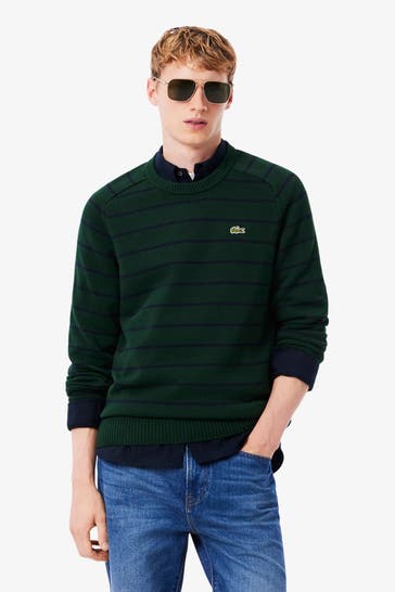 LACOSTE Strickpullover zweifarbig