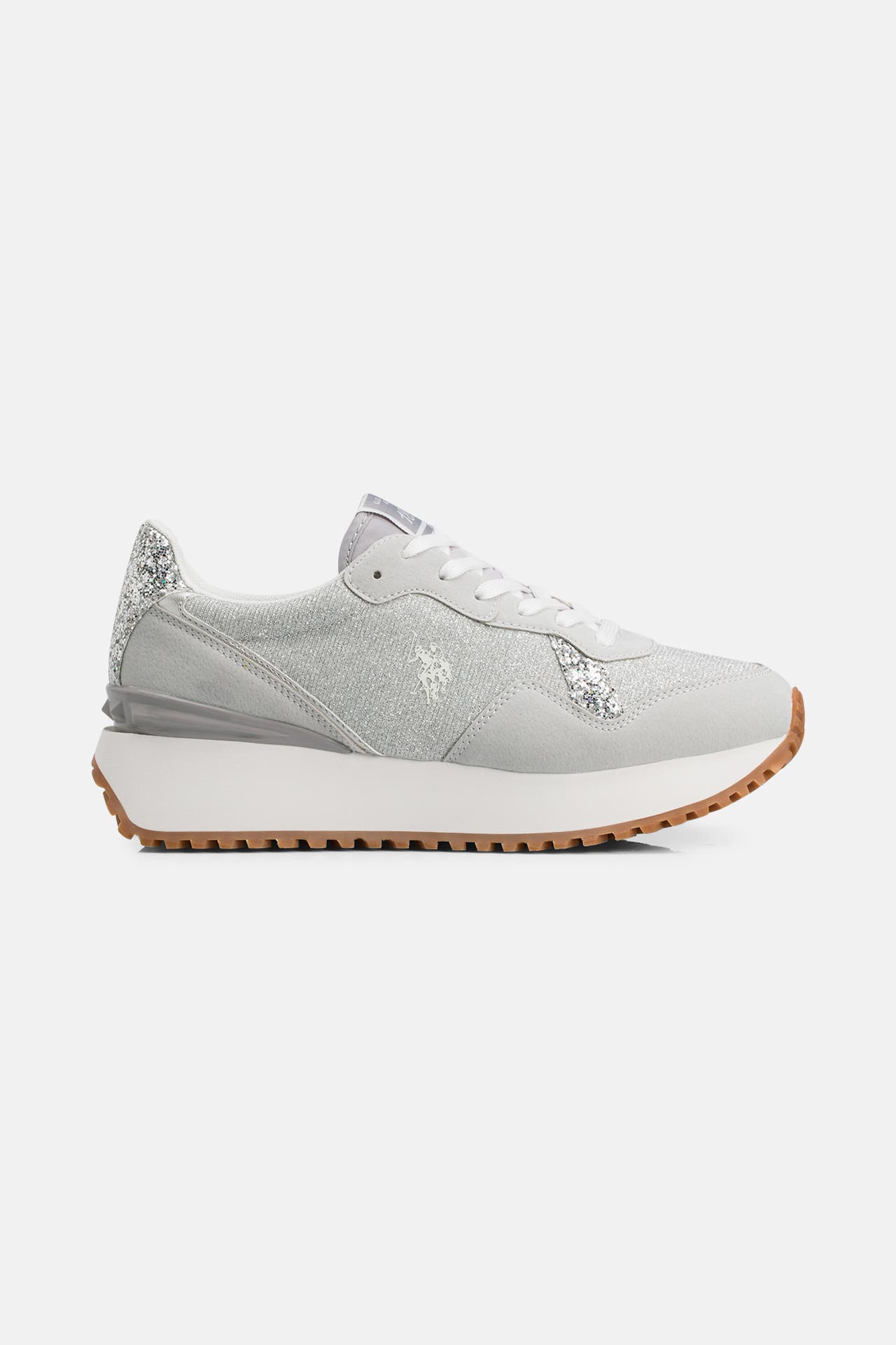 U.S. POLO ASSN. Sneaker 'Bayle' silber, Bild 1