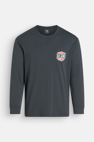 LEE - Longsleeve petrol