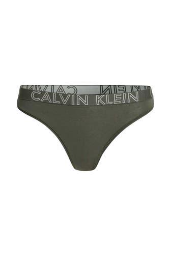CK UNDERWEAR String oliv