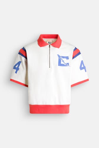 CHAMPION Polo-Shirt offwhite