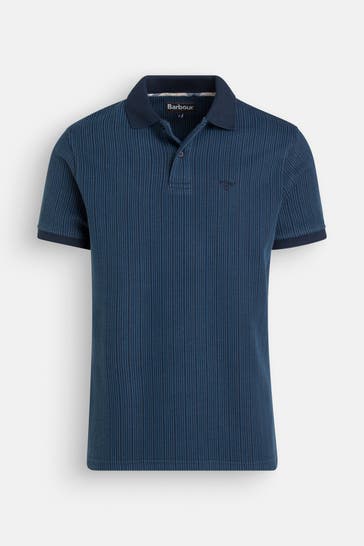 BARBOUR Polo-Shirt 'Harworth' dunkelblau