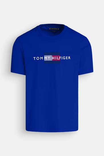 TOMMY HILFIGER T-Shirt königsblau