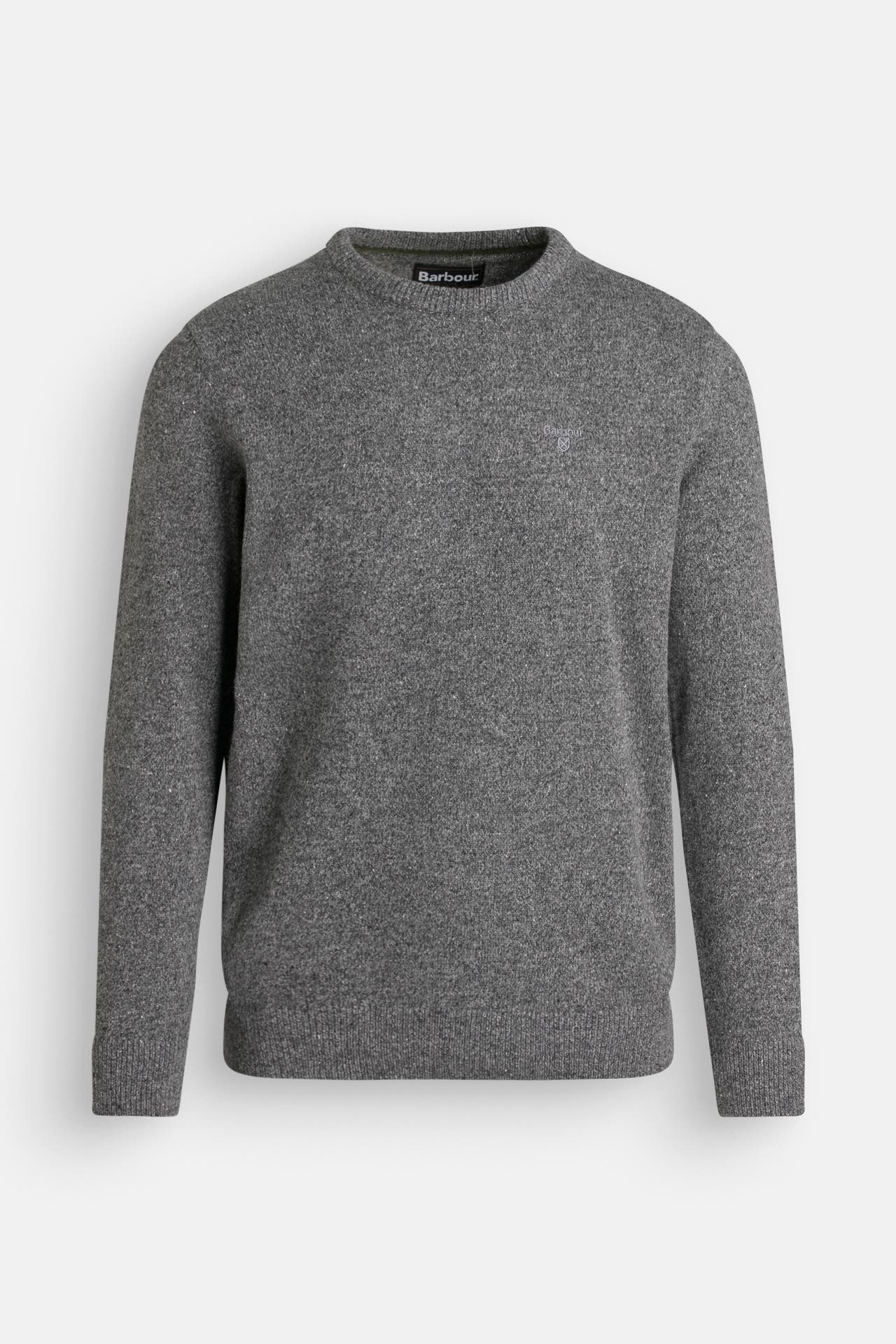 BARBOUR Wollmix-Pullover grau, Bild 1