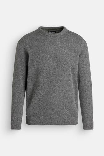 BARBOUR Wollmix-Pullover grau