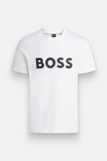 BOSS GREEN T-Shirt weiß