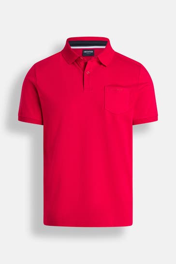 HECHTER Paris Polo-Shirt rot
