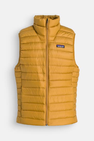 PATAGONIA Light-Daunenweste senfgelb