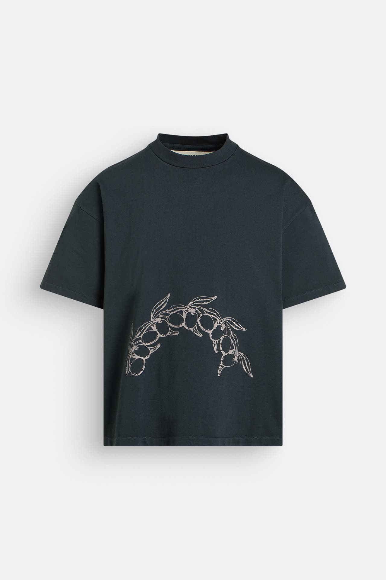 ROUGH. T-Shirt 'Wreath' schwarz, Bild 1