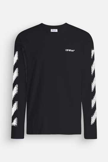 OFF-WHITE Langarmshirt schwarz