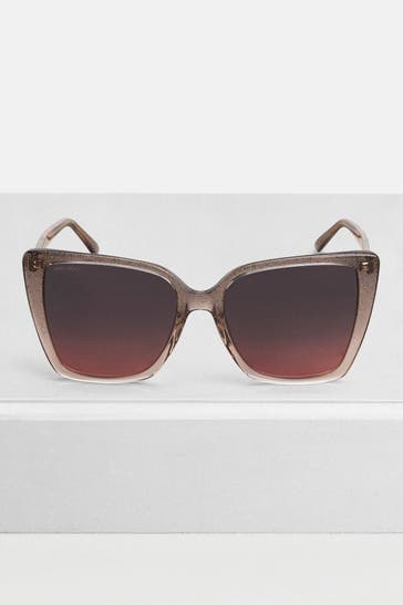 JIMMY CHOO Sonnenbrille nude