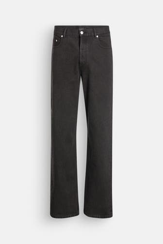 A.P.C. Jeans schwarz straight