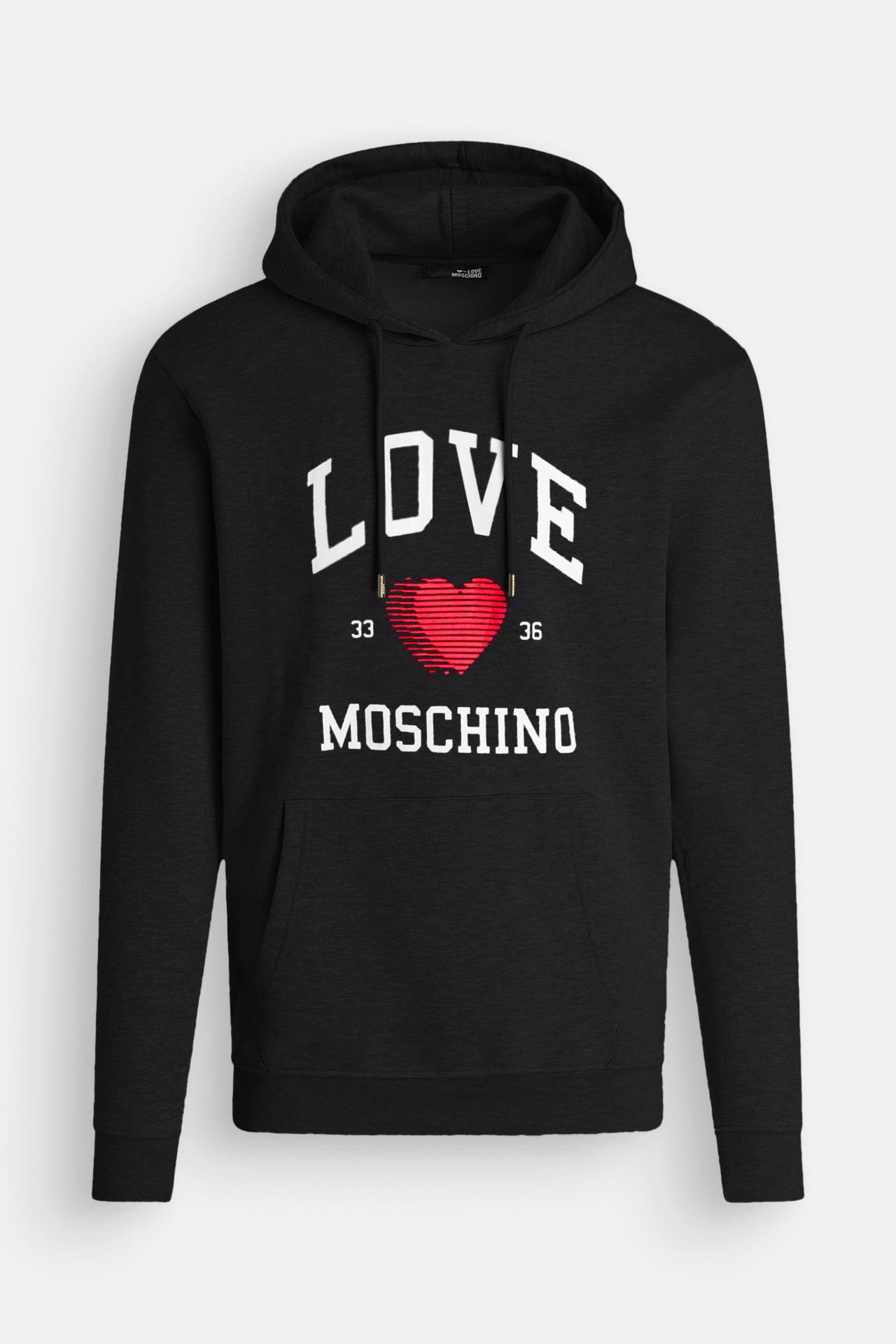 LOVE MOSCHINO Hoodie schwarz, Bild 1