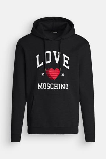 LOVE MOSCHINO Hoodie schwarz