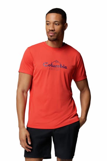 COLUMBIA T-Shirt 'Zero Rules™ Light' hellrot