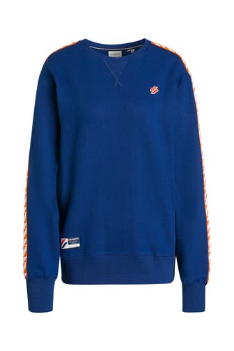 SUPERDRY Sweatshirt blau