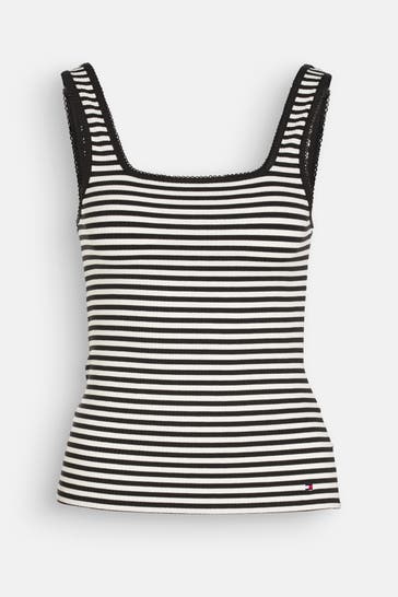 TOMMY HILFIGER Top gemustert