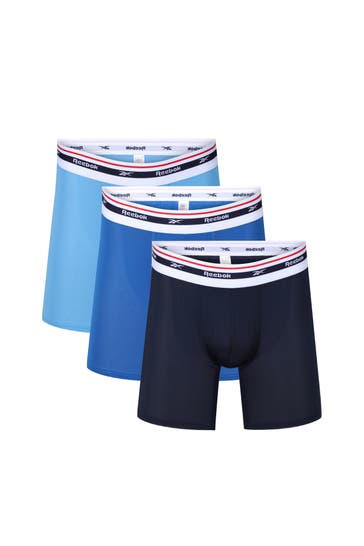 REEBOK 3er-Pack Boxer Trunks mehrfarbig