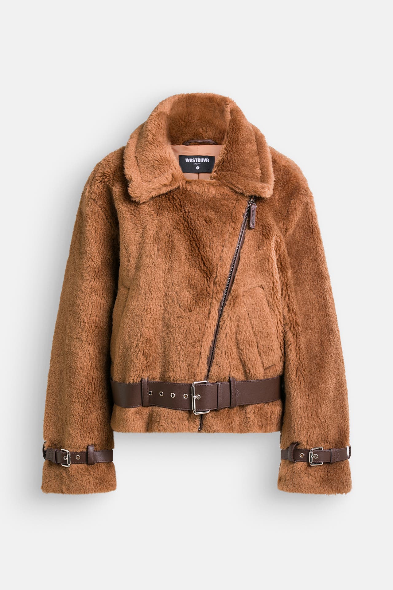 WRSTBHVR Felljacke cognac, Bild 1
