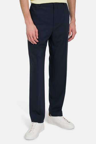 HUGO Schurwollhose 'Teagan' nachtblau