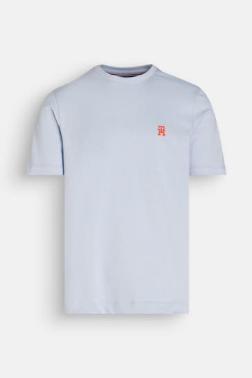 TOMMY HILFIGER T-Shirt hellblau