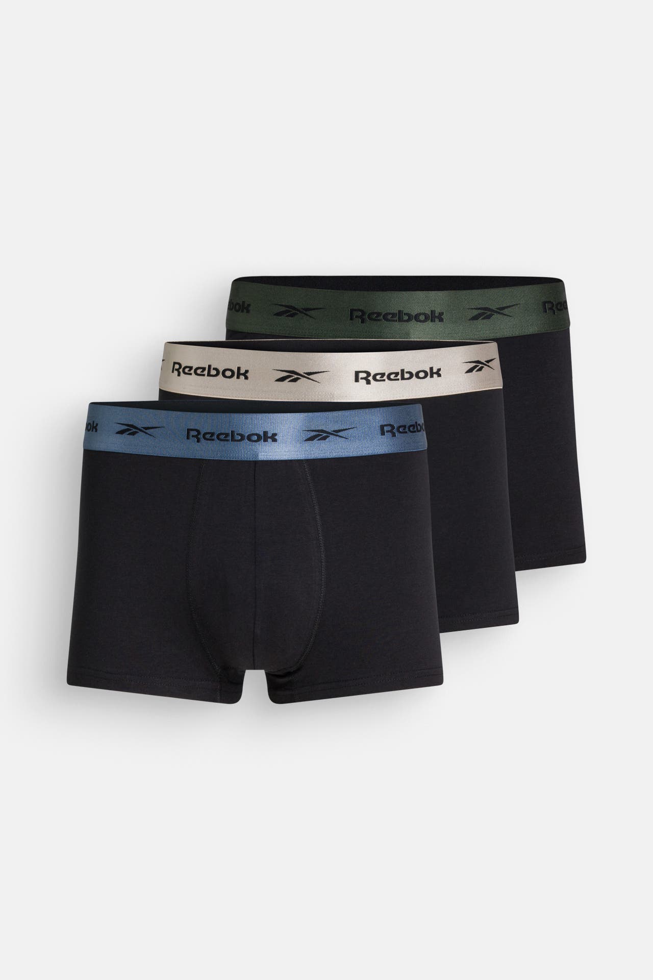 REEBOK 3er-Pack Boxer Trunks schwarz, Bild 1
